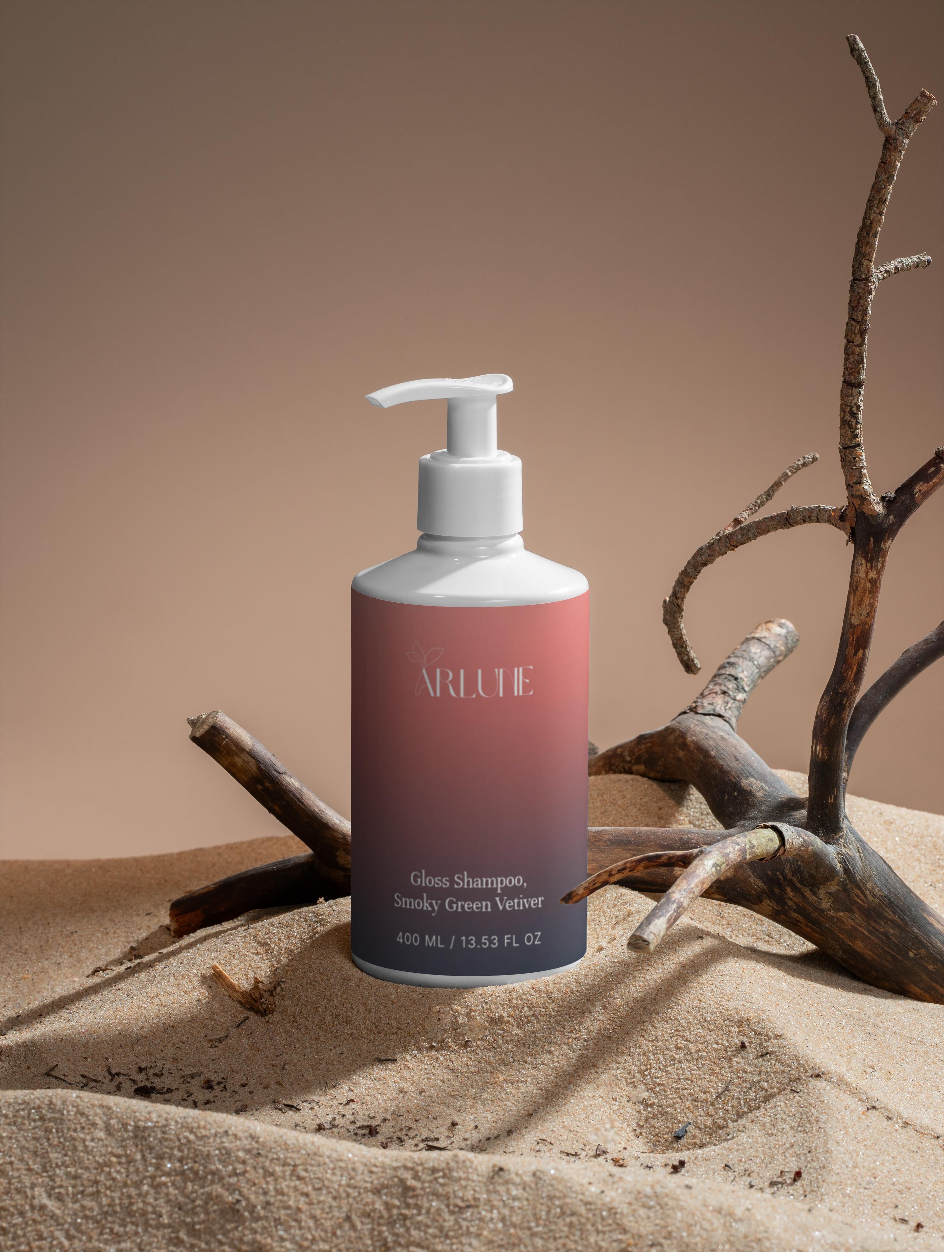 Gloss Shampoo, Smoky Green Vetiver