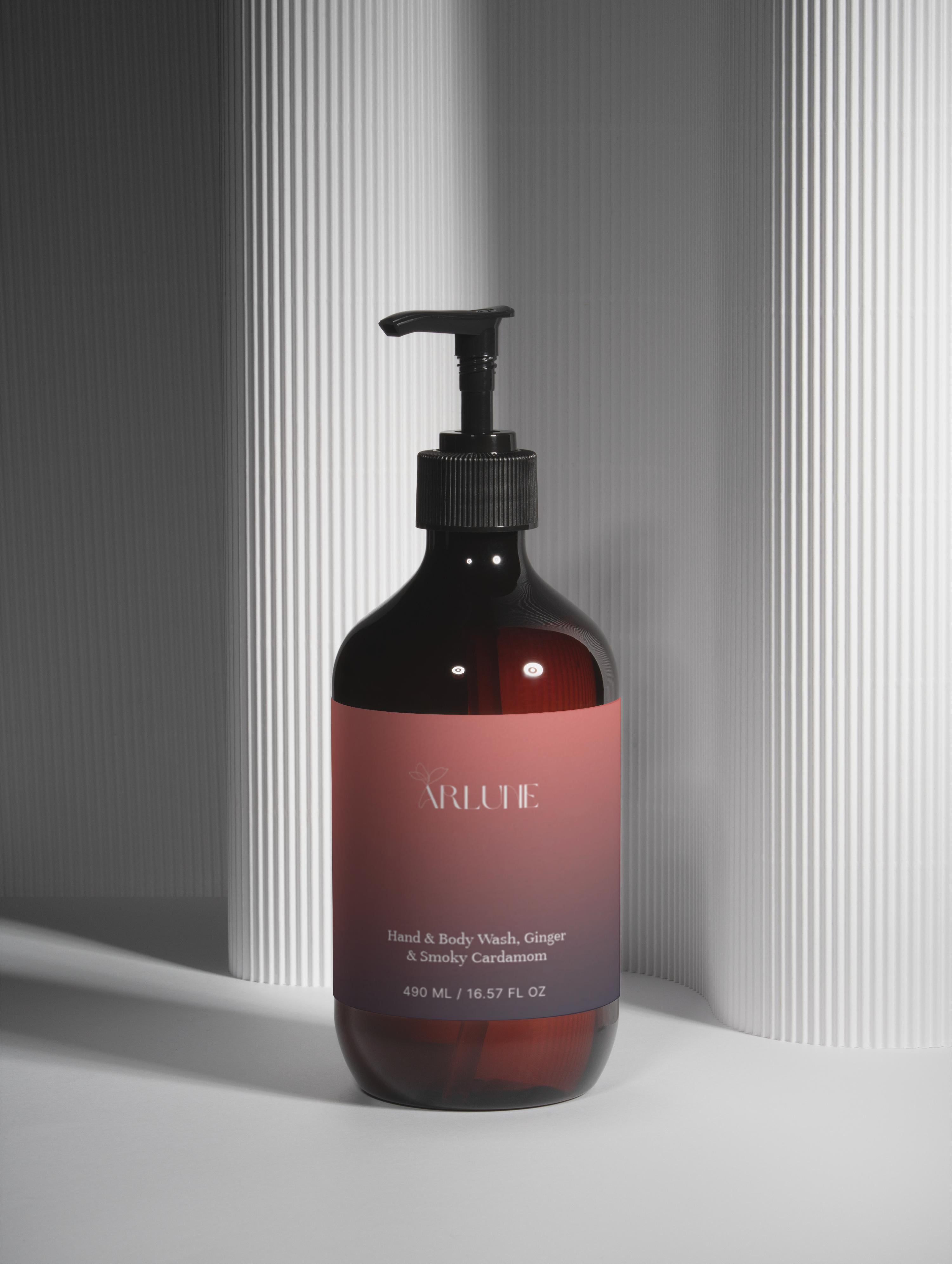 Hand & Body Wash, Ginger & Smoky Cardamom