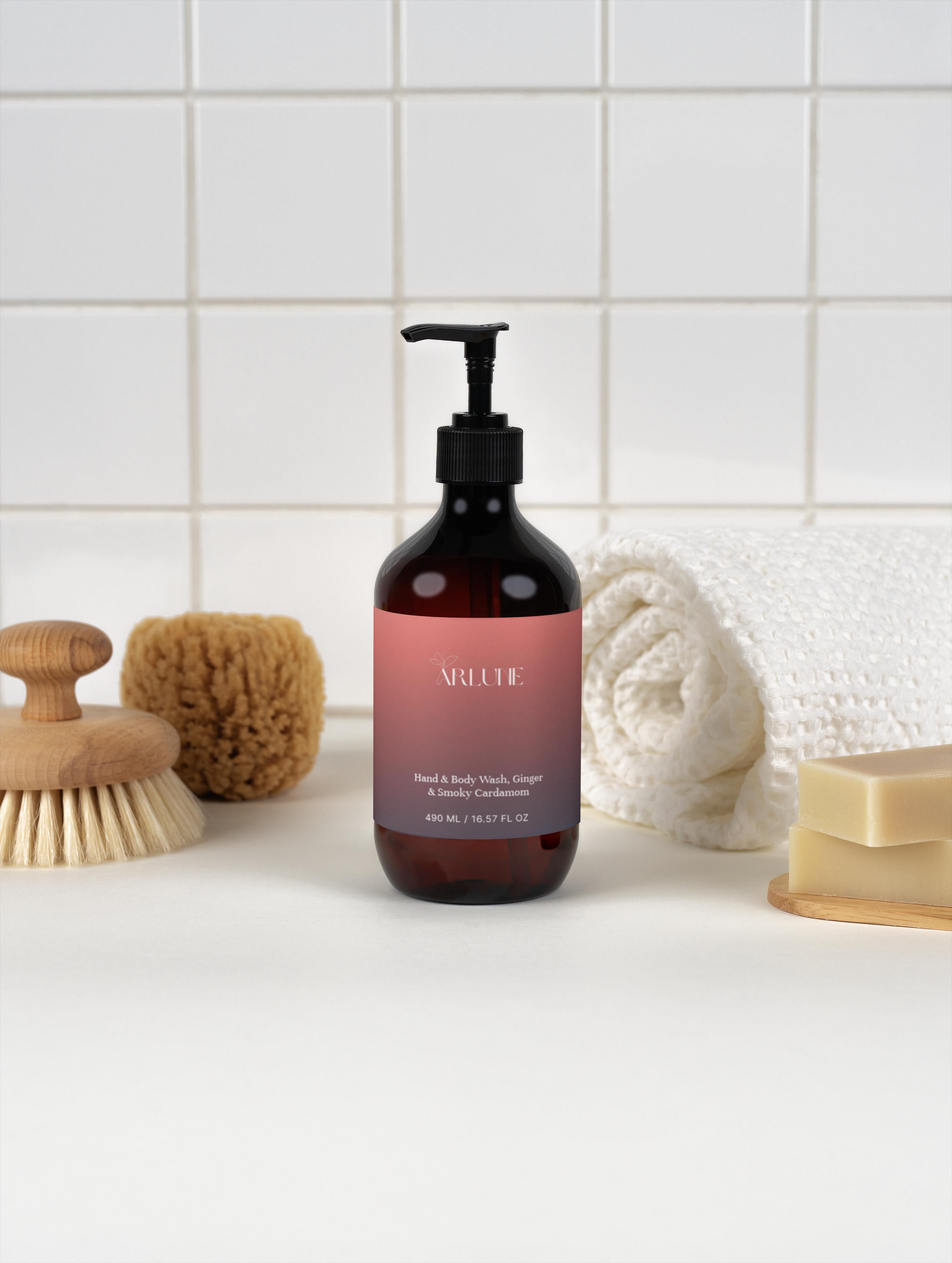 Hand & Body Wash, Ginger & Smoky Cardamom