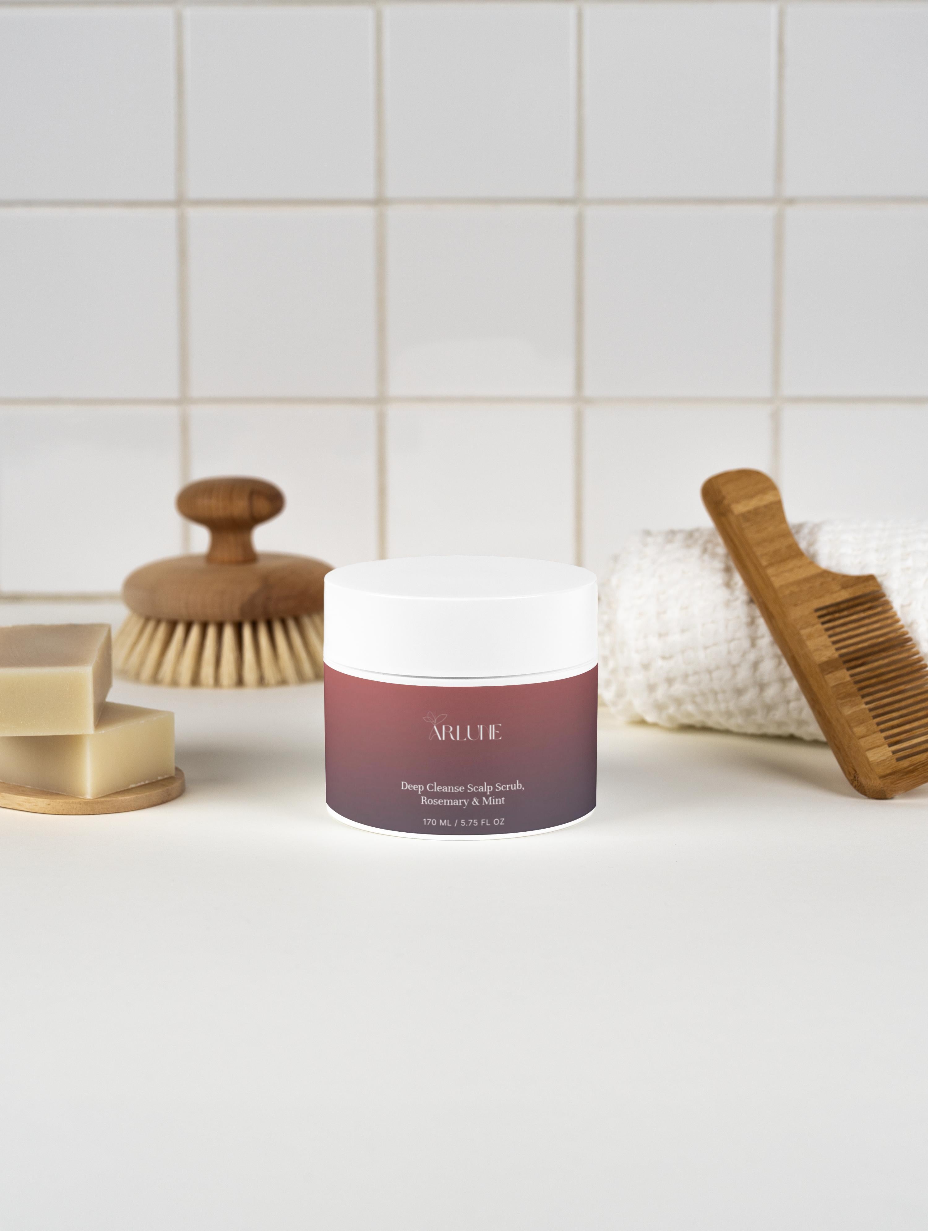 Deep Cleanse Scalp Scrub, Rosemary & Mint