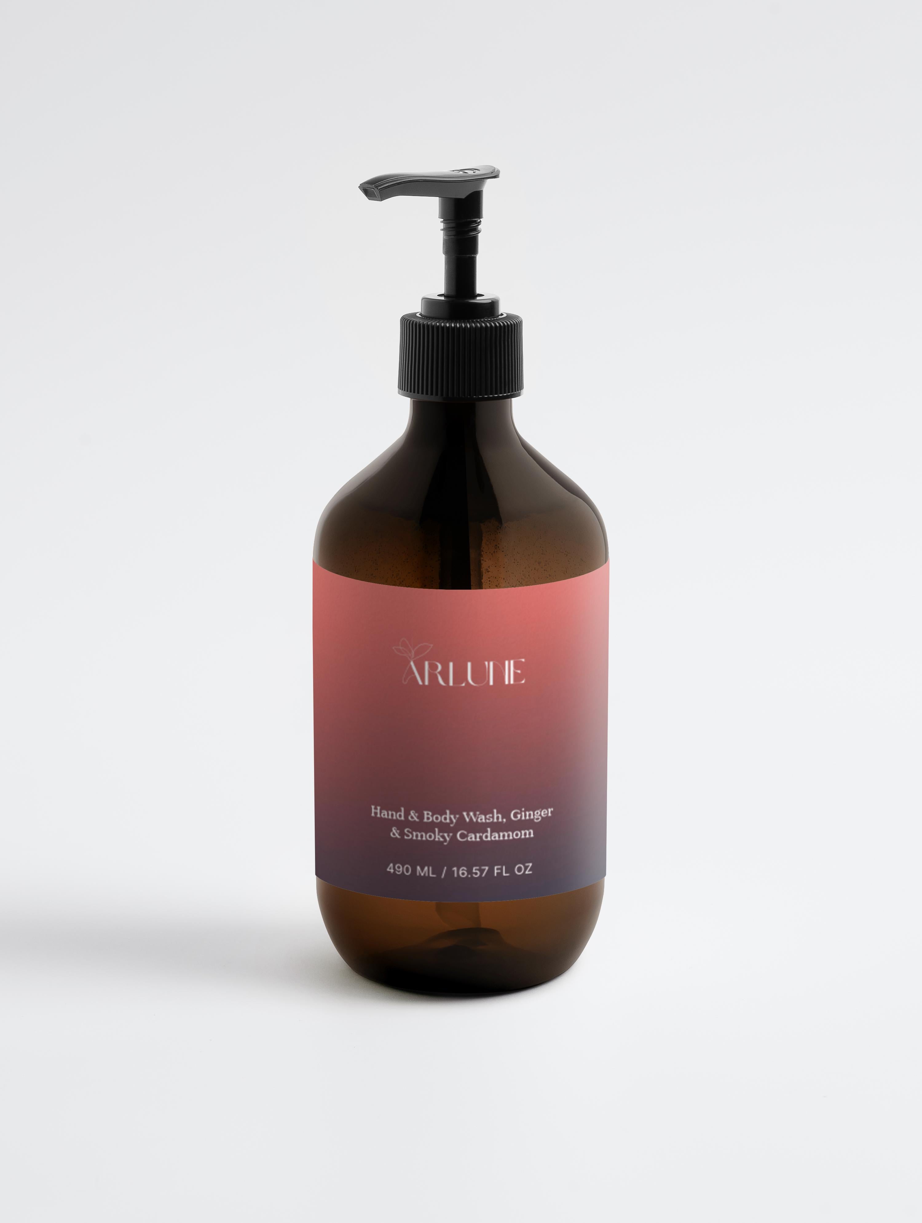 Hand & Body Wash, Ginger & Smoky Cardamom